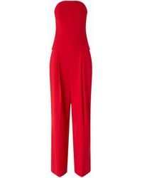 Pinko - Long Jumpsuit With Bodice - Lyst