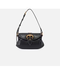 Pinko - Jolene Small Shoulder Bag With Metal Strap - Lyst