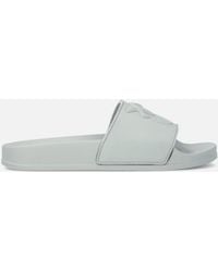 Pinko - Rubber Slip-On Sandals With Love Birds Maxi Logo - Lyst
