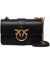 Pinko - Love One Mini St. Cl Silk Calf Ss26 - Lyst
