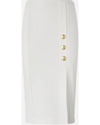 Pinko - Full Milano Knit Pencil Skirt - Lyst
