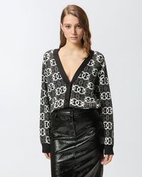 Pinko - Cardigan À Logo Love Birds - Lyst