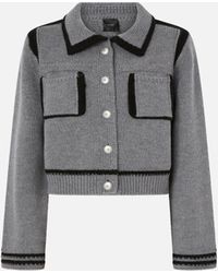 Pinko - Preppy-style Cardigan - Lyst