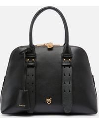 Pinko - Escape Bag Medium Leather Handbag - Lyst