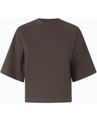 Pinko - T-Shirt With Wide Sleeves And Love Birds Logo - Lyst
