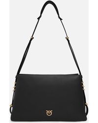 Pinko - One, Two, Three Bag Shoulder Bag With Three Compartments - Lyst