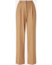 Pinko - Wide-Leg Trousers With Straps - Lyst