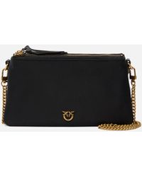 Pinko - Double Bag Mini Small Crossbody Bag - Lyst