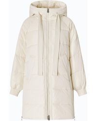Pinko - Long Quilted Down Jacket With Hood - Lyst