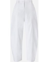 Pinko - Barrel-Fit Trousers - Lyst