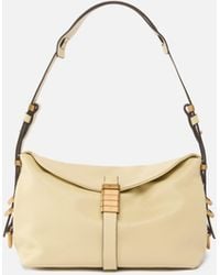 Pinko - Saddle Bag Small Leather Shoulder Bag - Lyst