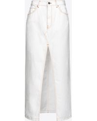 Pinko - Maxi Skirt With Slit - Lyst