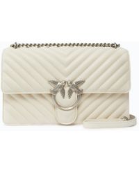 Pinko - Classic Love Bag One Chevron - Lyst