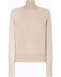 Pinko - Wool And Cashmere Turtleneck Sweater - Lyst