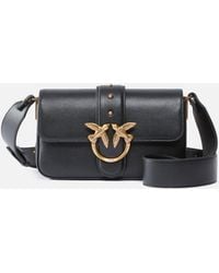 Pinko - Mini Calfskin Shoulder Strap - Lyst
