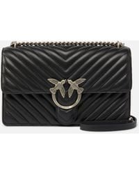 Pinko - Classic Love Bag One Chevron - Lyst