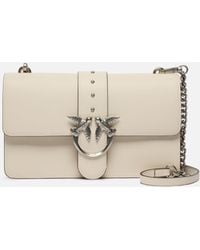 Pinko - Love Bag One Medium Handbag In Leather - Lyst
