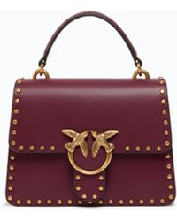Pinko - Mini Love Bag One Top Handle Light Handbag - Lyst