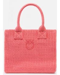 Pinko - Beach Small Shopping Tote - Lyst