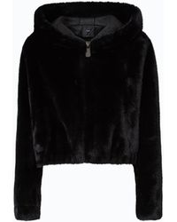 Pinko - Chaqueta Corta Efecto Pelo - Lyst