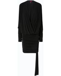 Pinko - Mini Dress With Gathering And Ribbon - Lyst