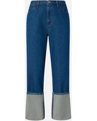 Pinko - Gerade Jeans Mit Saumaufschlag Reimagine X Patrick Mcdowell, Rinse-Waschung - Lyst