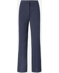 Pinko - Elegant High-waisted Flared Trousers - Lyst
