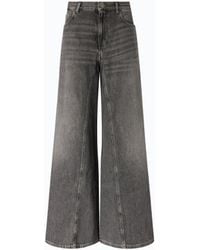 Pinko - Flared Jeans With Super Wide Leg - Lyst