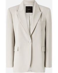 Pinko - Fluid Blazer With Rear Slit - Lyst