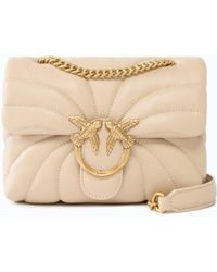 Pinko - Love Bag Puff Butterfly Mini Nappa Leather Crossbody Bag - Lyst