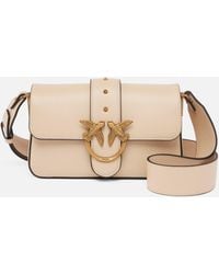 Pinko - Mini Calfskin Shoulder Strap - Lyst