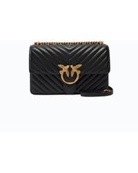 Pinko - Classic Love Bag One Chevron - Lyst