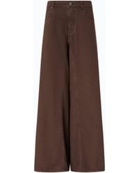 Pinko - Flared Jeans With Super Wide Leg - Lyst