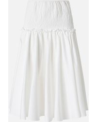 Pinko - Midi Skirt With Elasticated Band - Lyst