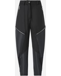 Pinko - Hose P-Pants Aus Funktionsstoff Mit Reißverschluss, Limousinenschwarz - Lyst