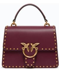 Pinko - Mini Love Bag One Top Handle Light Handbag - Lyst