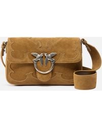 Pinko - Mini Love Bag One Slouchy Small Shoulder Bag - Lyst