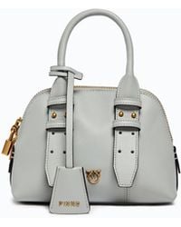 Pinko - Bowling-Henkeltasche Mini Escape Bag Aus Leder - Lyst