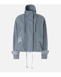 Pinko - Blouson Jacket With All-Over Micro Studs - Lyst