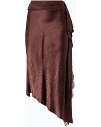 Pinko - Asymmetric Midi Skirt - Lyst