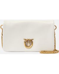 Pinko - Love Bag Click Soft Horizontal Mini Small Crossbody Clutch - Lyst