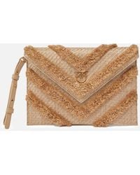 Pinko - Borsa Pochette Piatta - Lyst