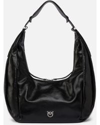 Pinko - Large Hobo Slouchy Shoulder Bag - Lyst