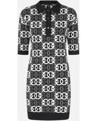 Pinko - Dress With Love Birds Logo - Lyst