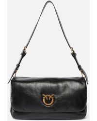 Pinko - Love Bag Click Soft Horizontal Handle Medium Crossbody Bag - Lyst