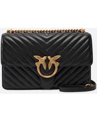 Pinko - Classic Love Bag One Chevron - Lyst