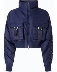 Pinko - Short Technical Satin Bomber Jacket - Lyst