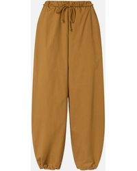 Pinko - Wide-Leg Trousers With Tie - Lyst