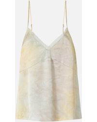 Pinko - Gradient Satin Top - Lyst