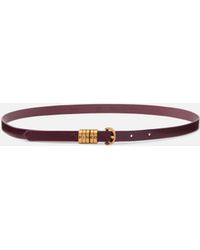 Pinko - 1.2-Cm Belt With Lettering Logo - Lyst